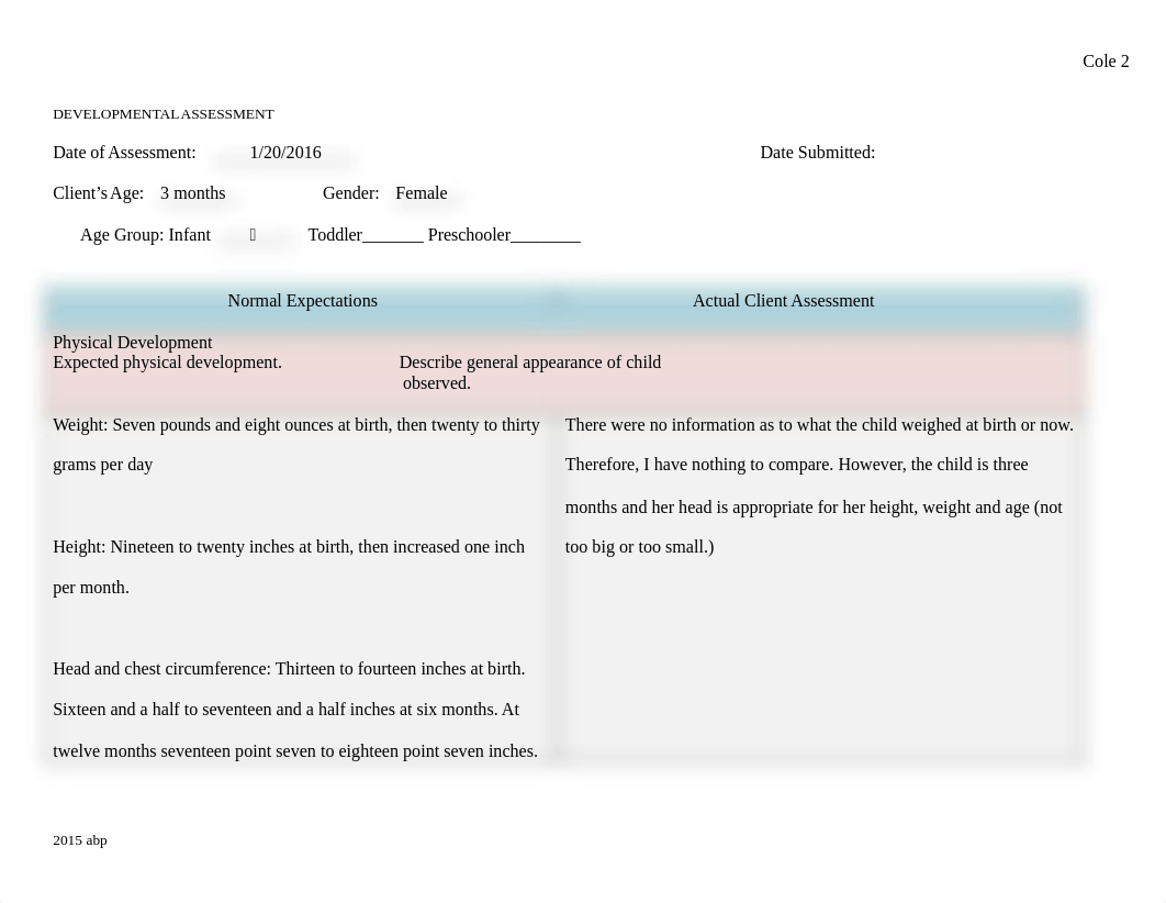 Developmental Assessment Table 15 Infants, toddler &  preschooler.doc_dvsfn0qpcfi_page2