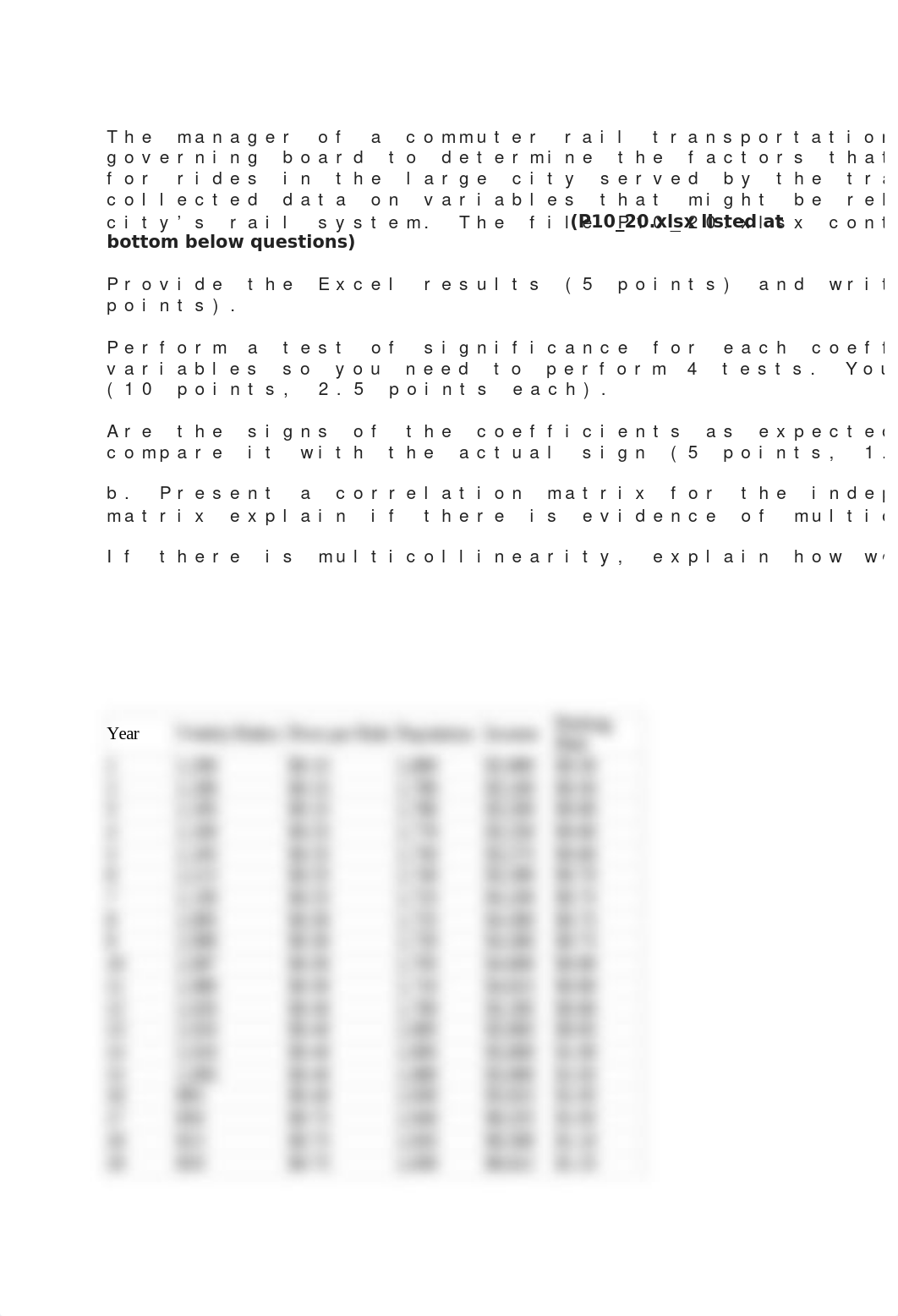 The manager of a commuter rail transportation system was recently asked by her governing board to de_dvsk41fnief_page1