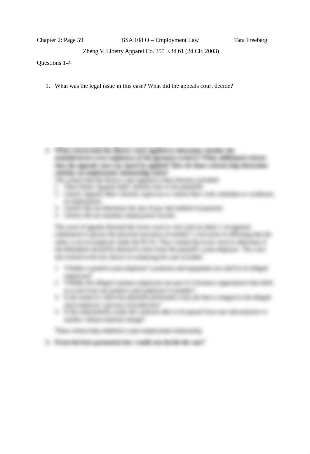 Chapter 2 Page 59 Questions 1-4 Zheng v. Liberty Apparel Co. 355 F.3d 61 (2d Cir. 2003).docx_dvsp6ljdcds_page1