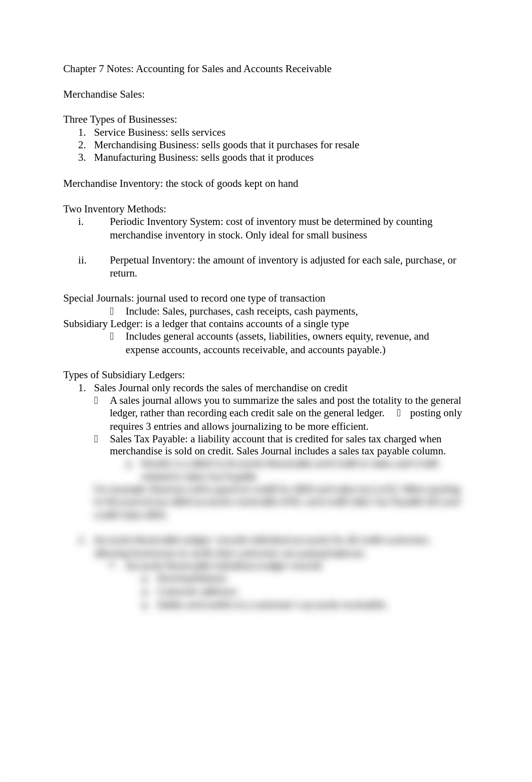 Chapter 7 Notes-Accounting for Sales and Accounts Receivable.docx_dvtah171o71_page1