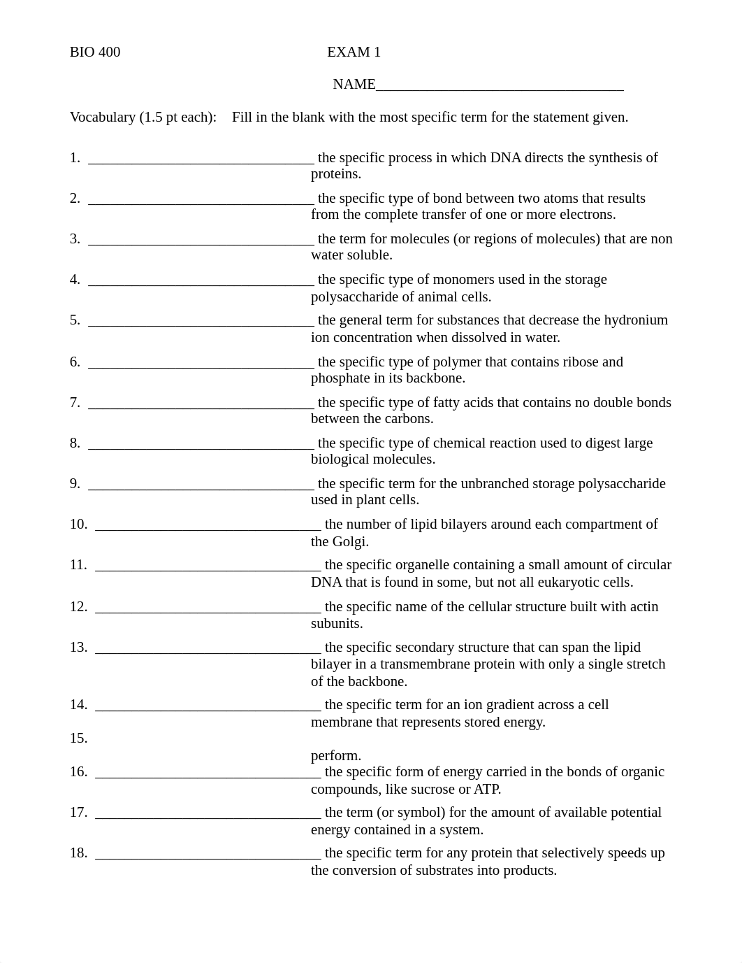 Bio 400 PRACTICE Exam 1.FLC.pdf_dvtc0t5uu34_page1