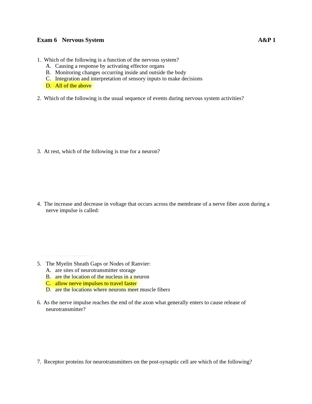 Exam 6 Nervous System A&P 1 Spring 2016.docx_dvtetpg49kr_page1