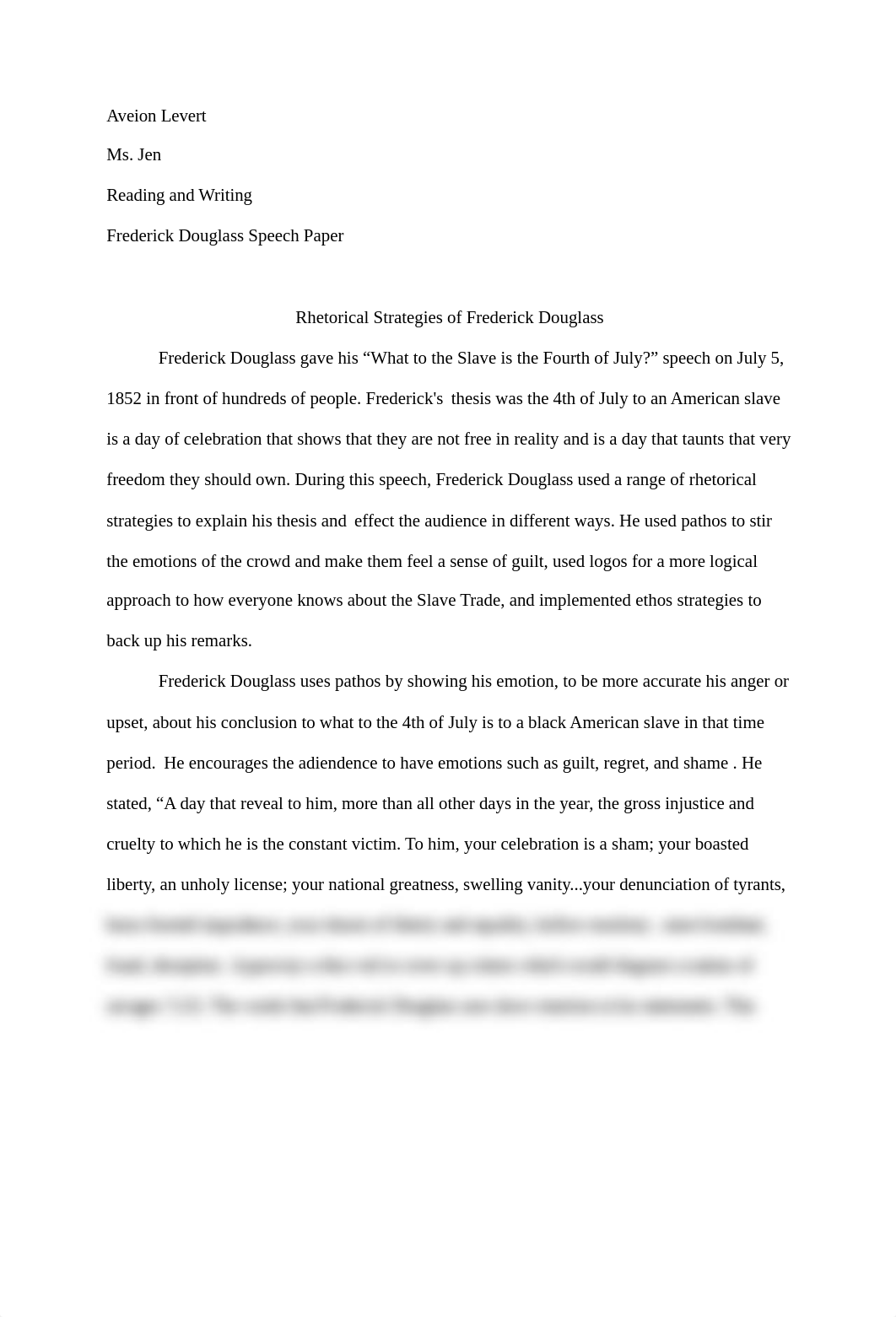 Frederick Douglass Speech Paper.docx_dvtilvo7duu_page1