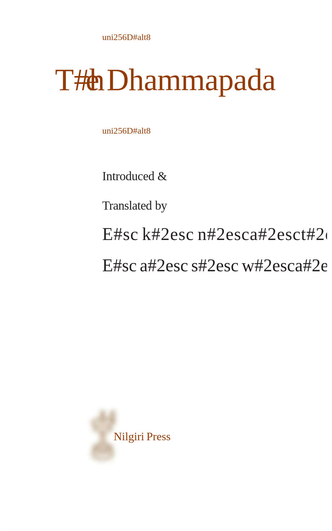 Essence of the Dhammapada the Buddhas call to nirvana (Eknath, Easwaran) (z-lib.org).pdf_dvtjs8shlnz_page4