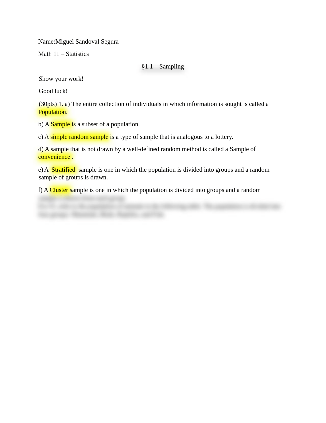 Math 11 Fall 2022 CRN 80120 Section 1.1 - Sampling Assignment . (1).pdf_dvuhdgb1lj6_page1