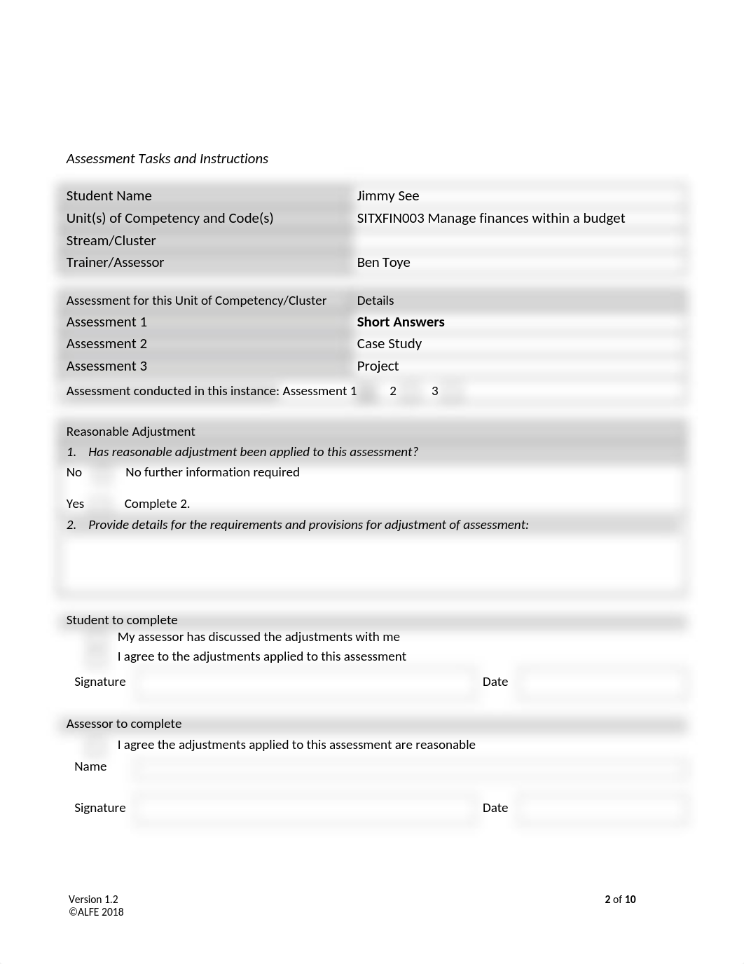 SITXFIN003 Assessment 1 -Short Answers (1) Jimmy.docx_dvuskrexax6_page2