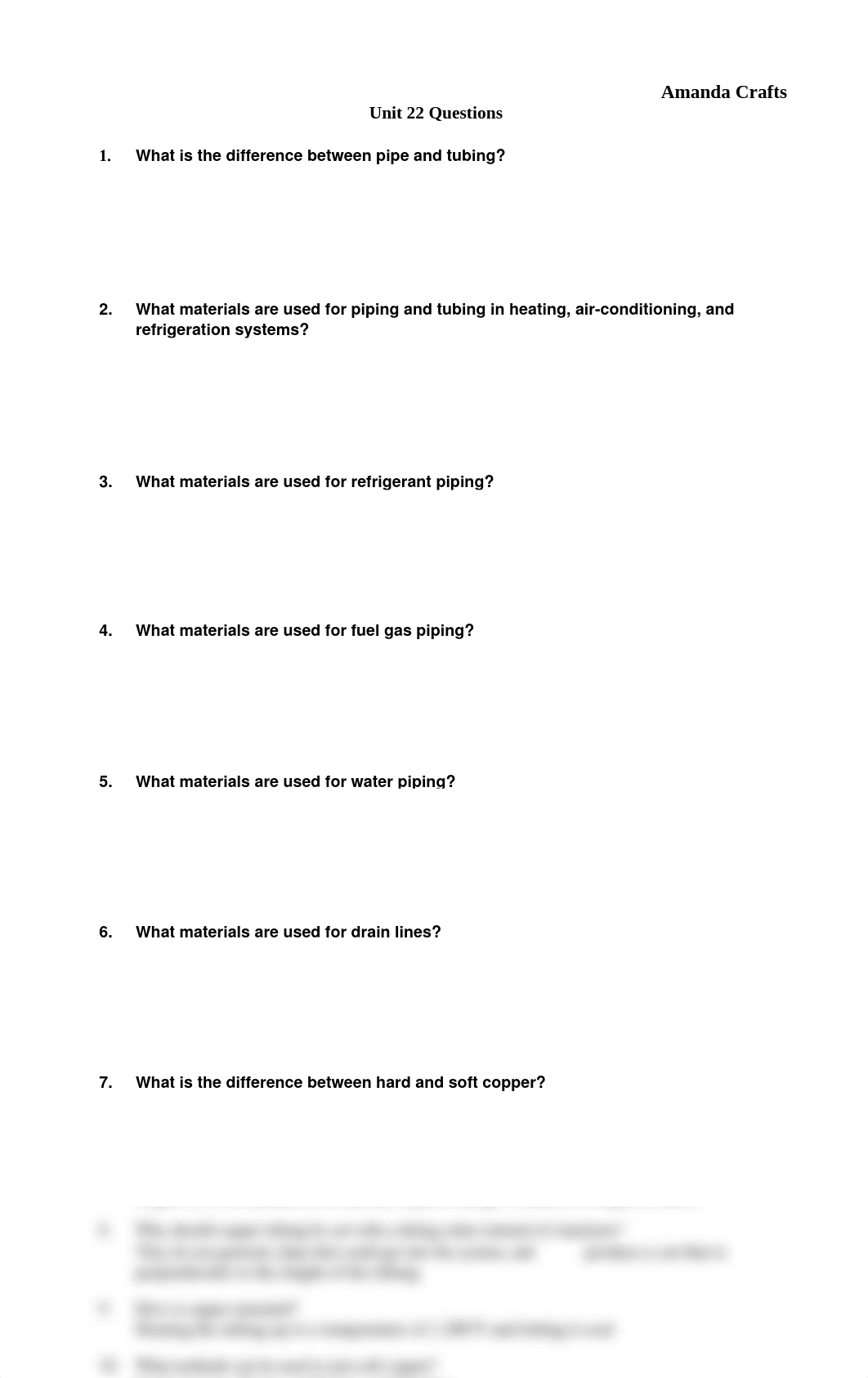 Fundamentals of HVACR (Unit 22) Questions.doc_dvuz09ejhis_page1