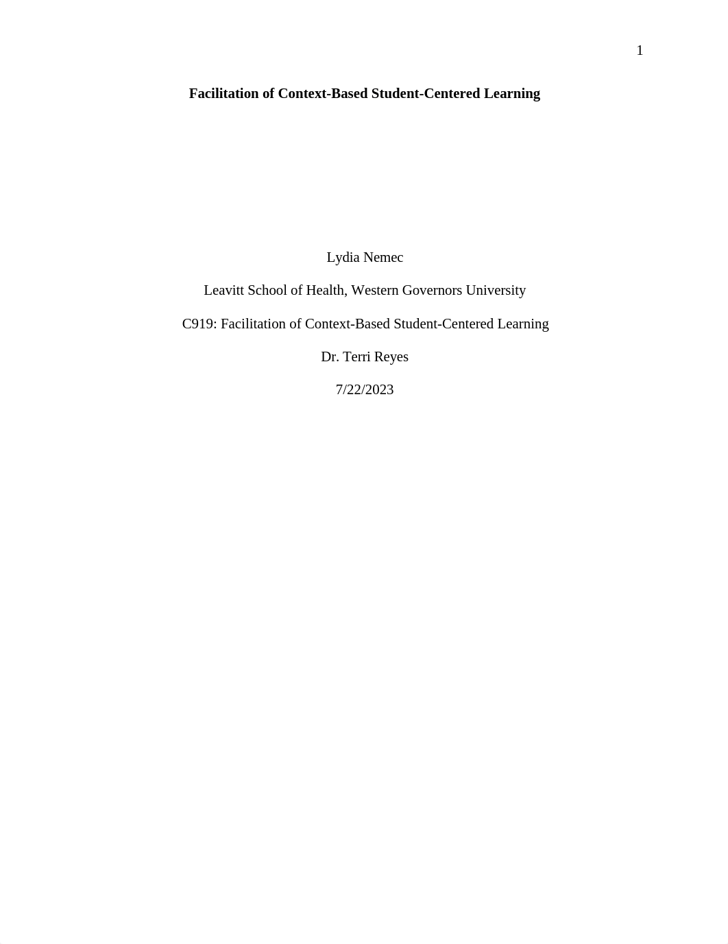 C919 MGP Task 1_Facilitation of Context-Based Student-Centered Learning Template_ APA 7ED.docx_dvv7y896cw0_page1