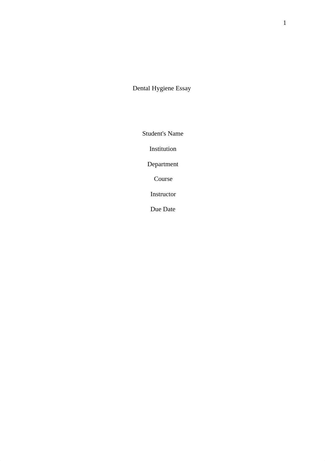 Dental Hygiene Essay.docx_dvvjezm0vbi_page1