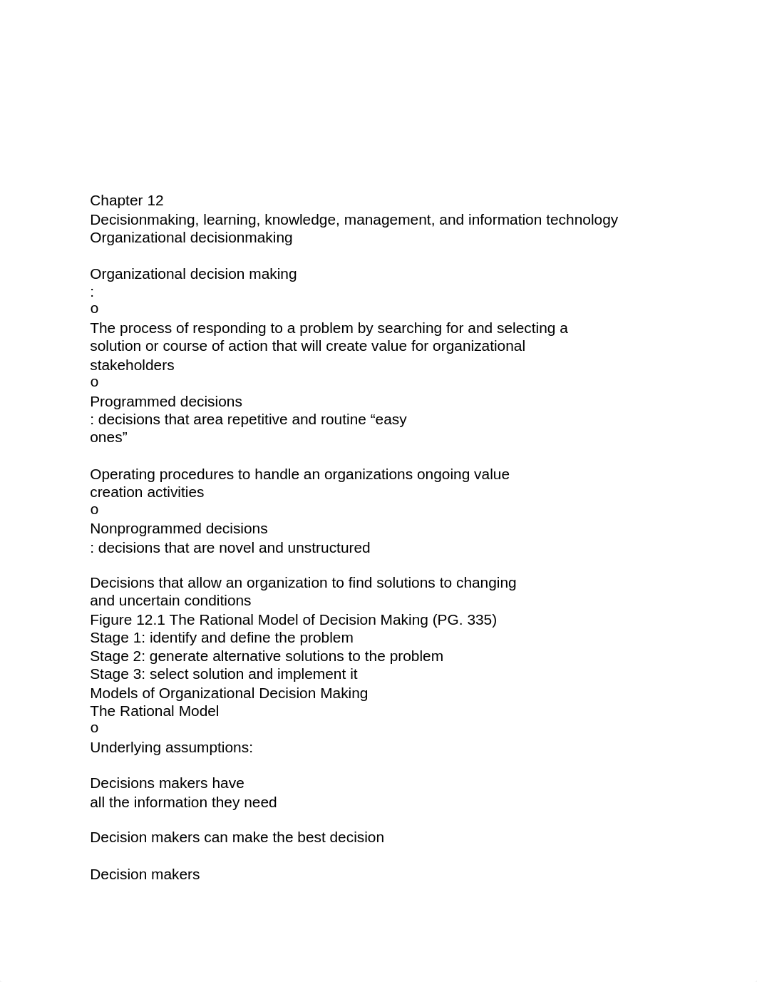 Jones ch 12  decision making, learning, knowledge management, and information technology  study guid_dvvkwdy040g_page1