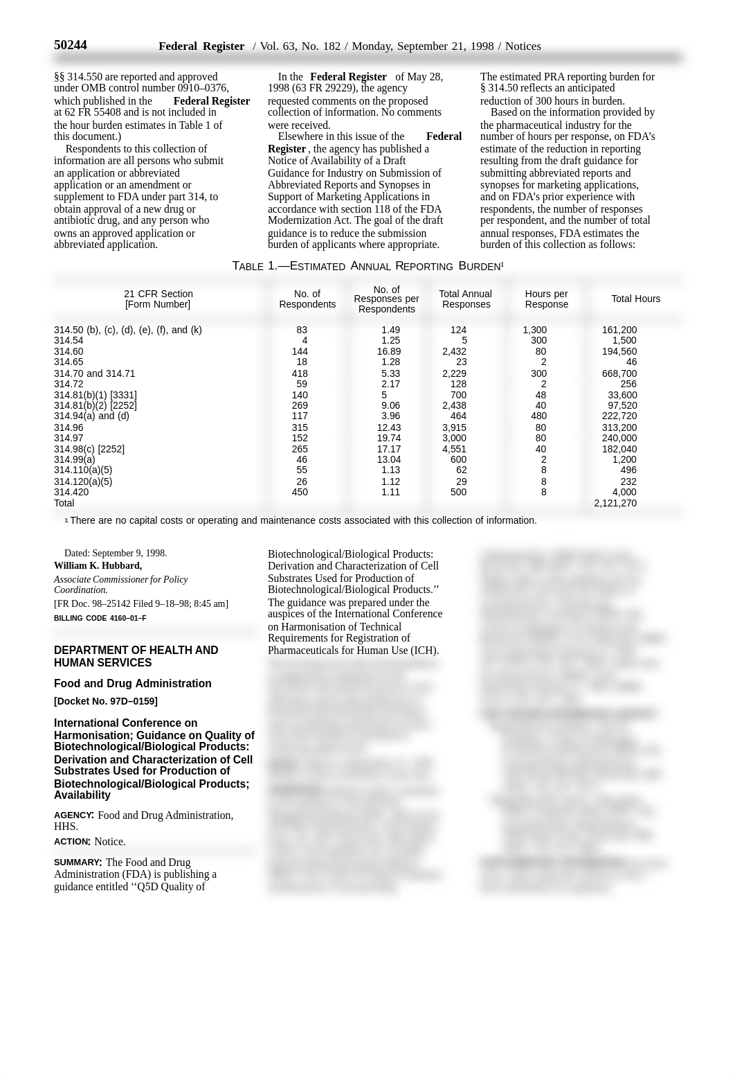 FDA document on Derivation and Characterization of Cell Substrates Used for Production of Biotechnol_dvvkz4dzzz6_page1