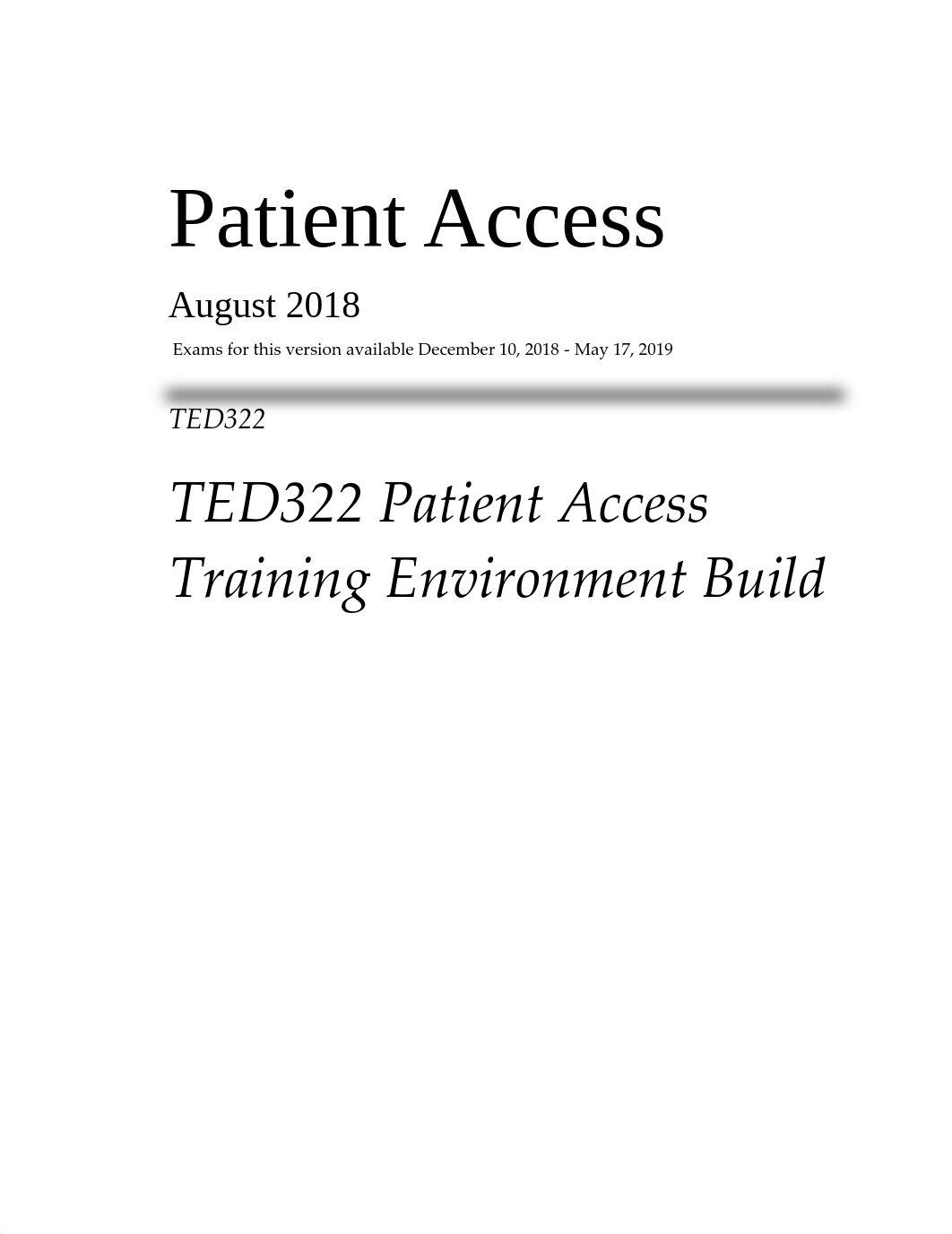 TED322 Patient Access Training Environment Build.pdf_dvvn05uwei7_page1