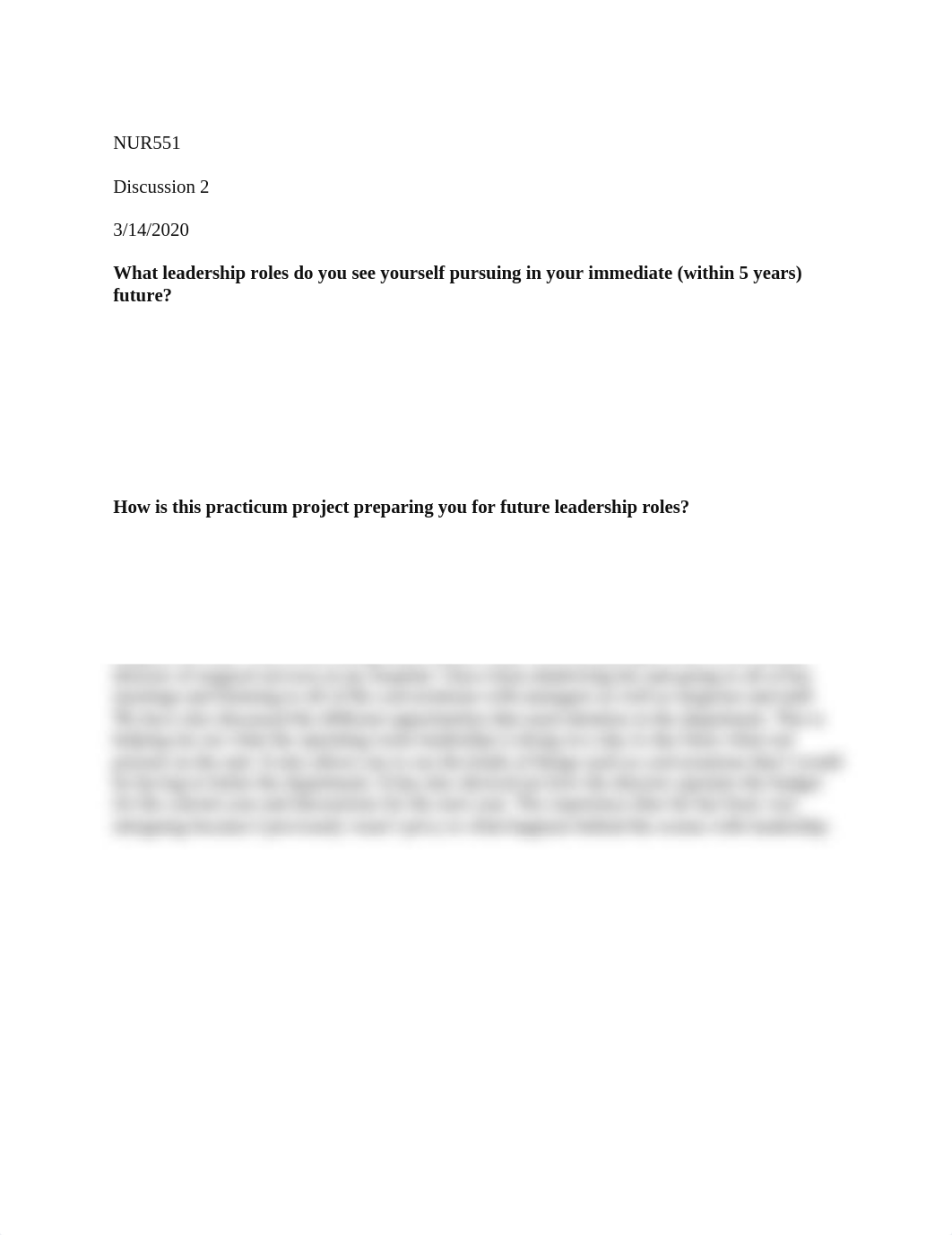 NUR551 Discussion 2 upload.docx_dvvr7fof6qf_page1