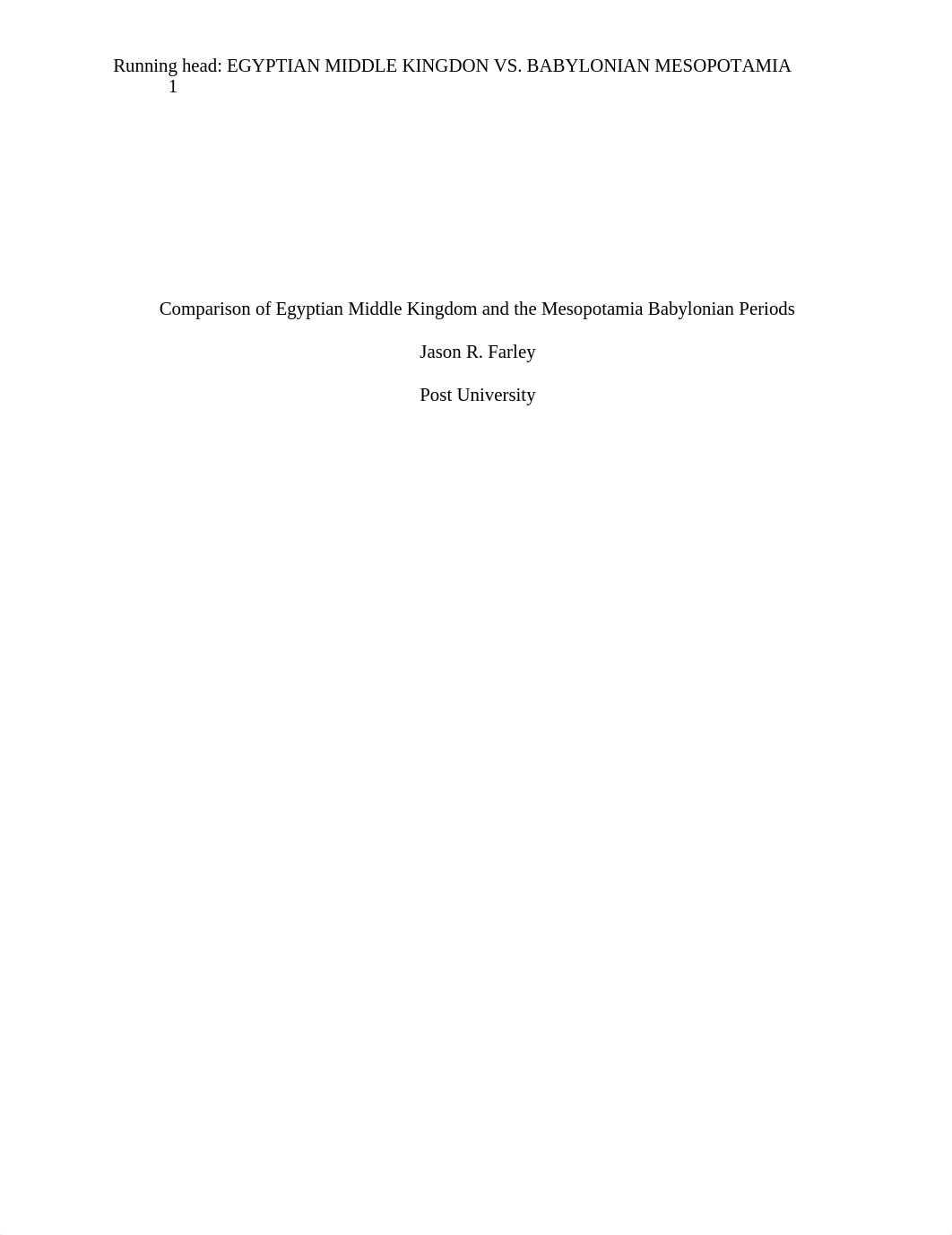 Comparison of Egyptian Middle Kingdom and the Mesopotamia Babylonian Periods.docx_dvvv086thes_page1