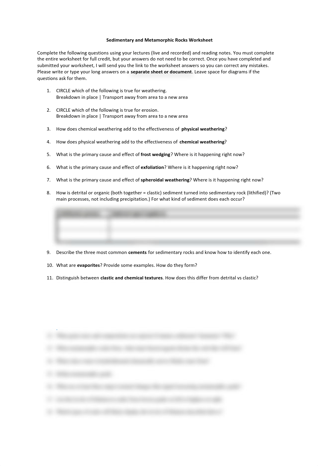 Sedimentary and Metamorphic Rocks worksheet.pdf_dvvwhrjz3ic_page1