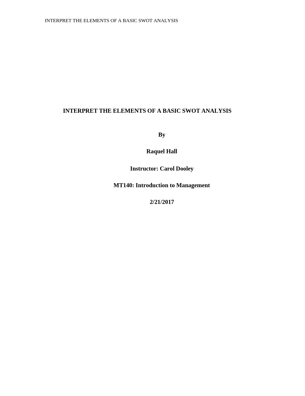 MT140- Introduction to Management-RaquelHall1-UnitAssignment3.docx_dvw0pqlk61j_page1