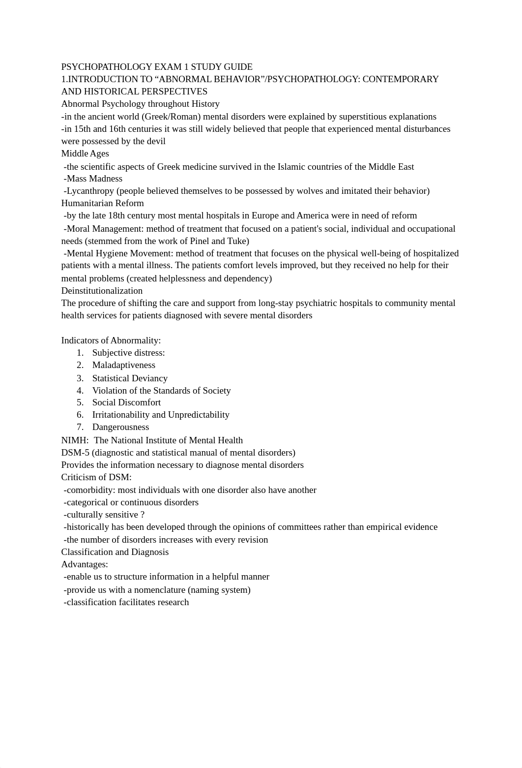 PSYCHOPATHOLOGY EXAM 1 STUDY GUIDE.pdf_dvw6qdeqzbh_page1