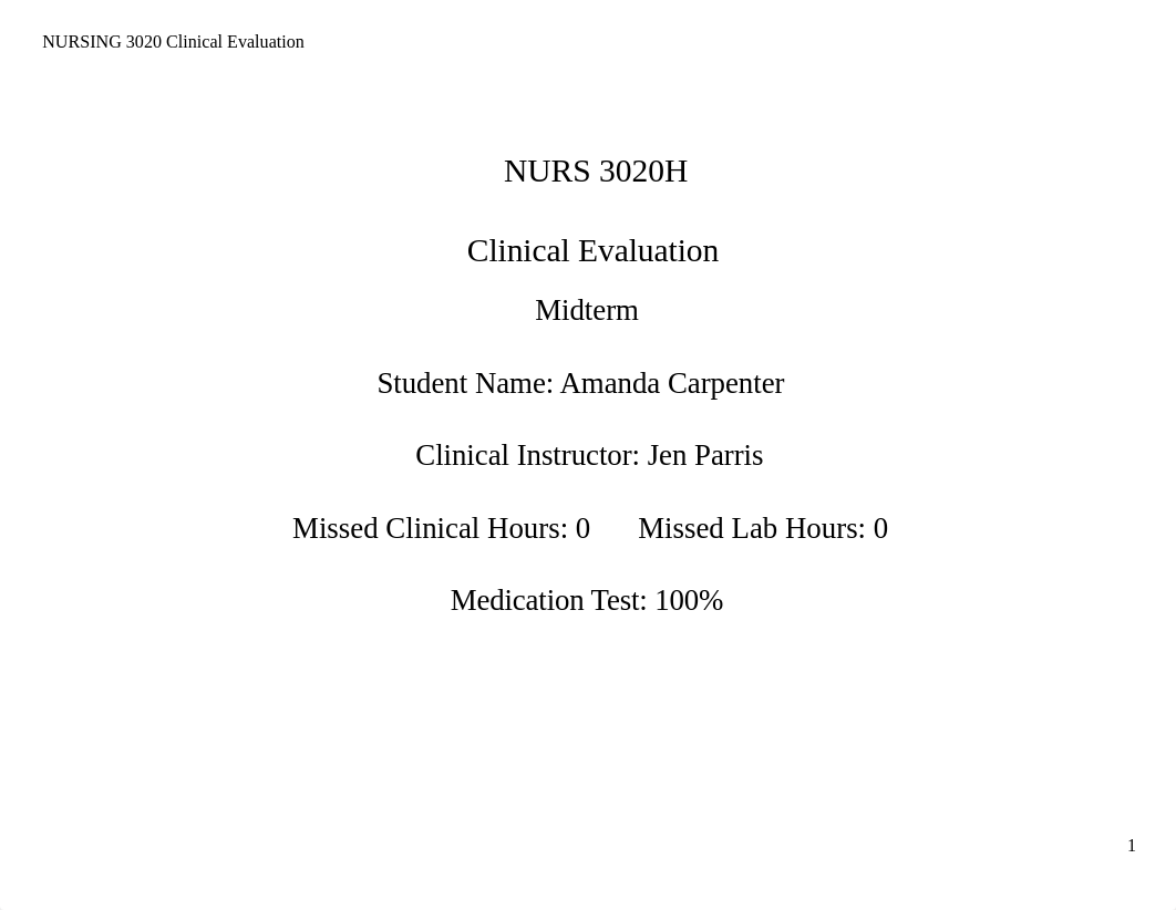 402989195-nurs-3020-clinical-midterm-evaluation-acarpenter.docx_dvwjjpjtvk4_page1