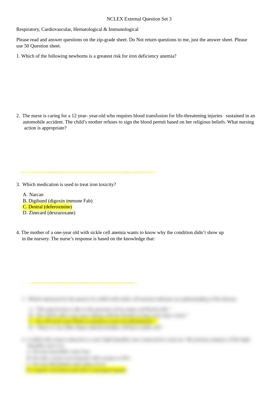 NCLEX External Question Set 3 student copy.docx_dvws9skkvn3_page1