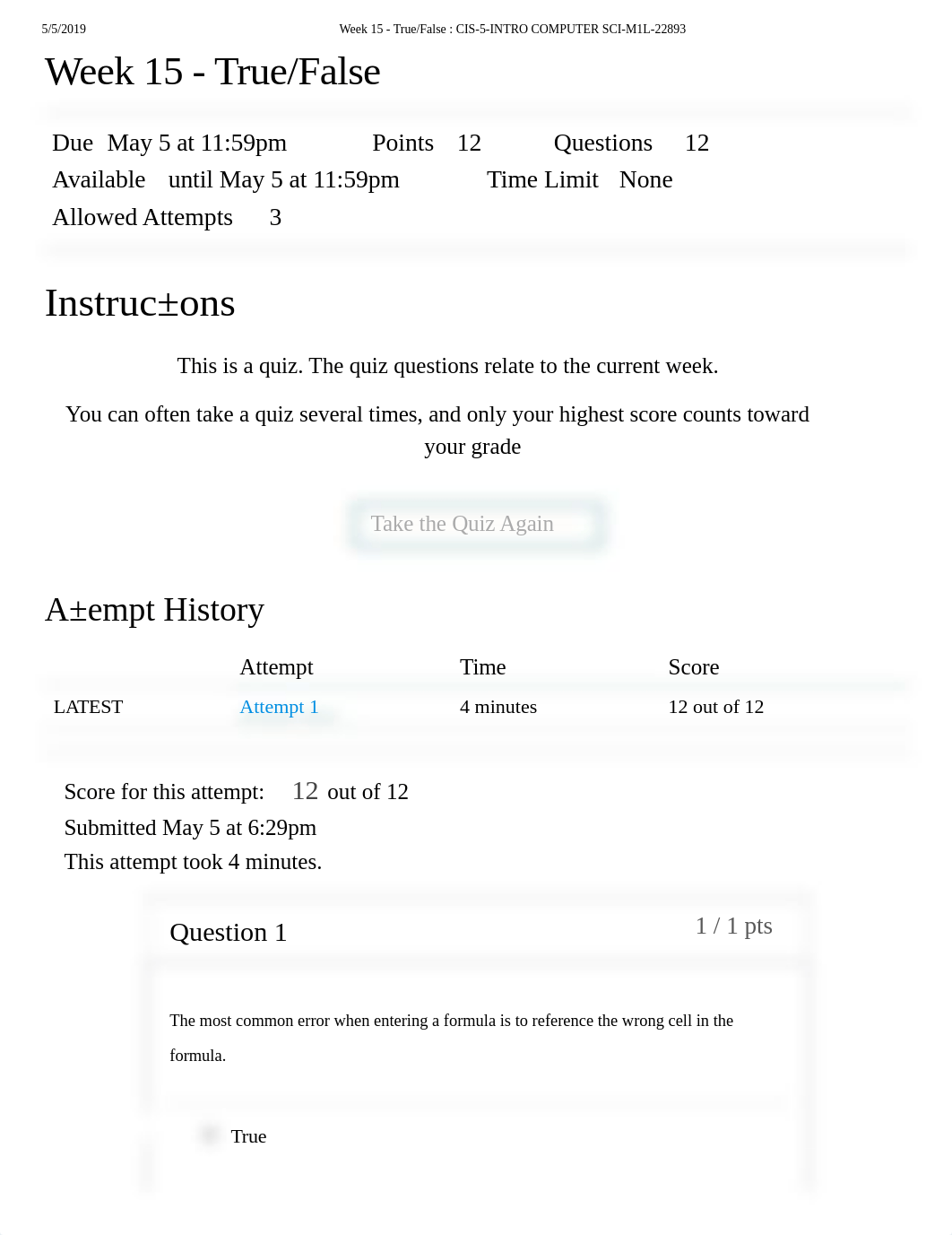 Week 15 - True_False _ CIS-5-INTRO COMPUTER SCI-M1L-22893.pdf_dvwv8v7kiza_page1