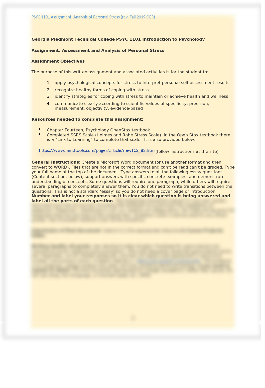 Analysis of personal stress assignment Fall 2019 OER.docx_dvx7ji8v8ah_page1