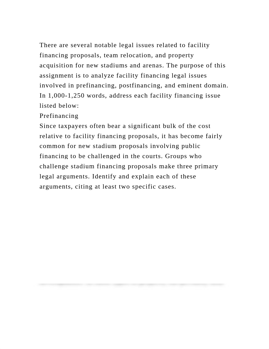 There are several notable legal issues related to facility financing.docx_dvxifel5ozp_page2