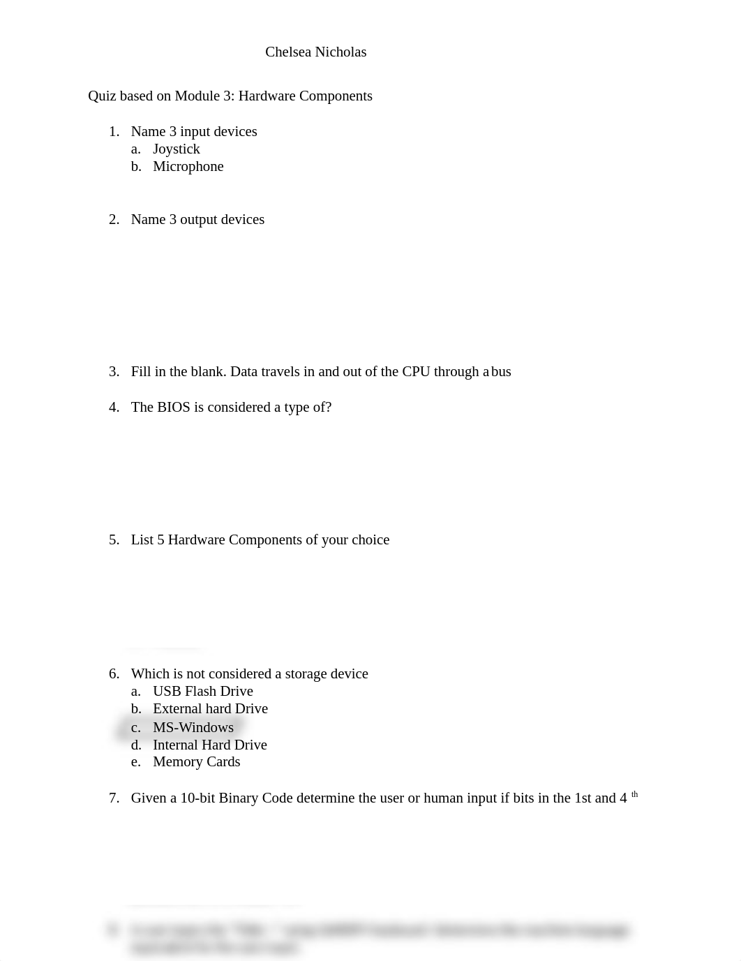 Module 3 Quiz Chelsea Nicholas .docx_dvxw244omgc_page1