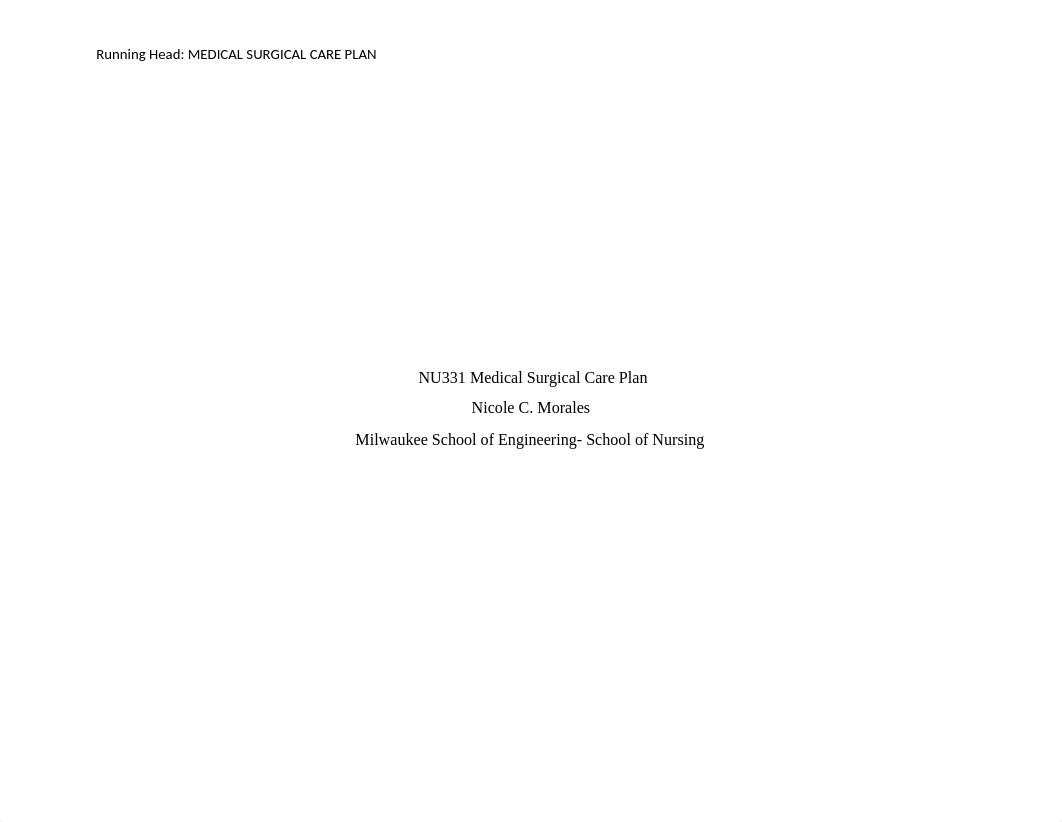 NU331 Medical Surgical Care Plan.docx_dvxyuaqinsa_page1