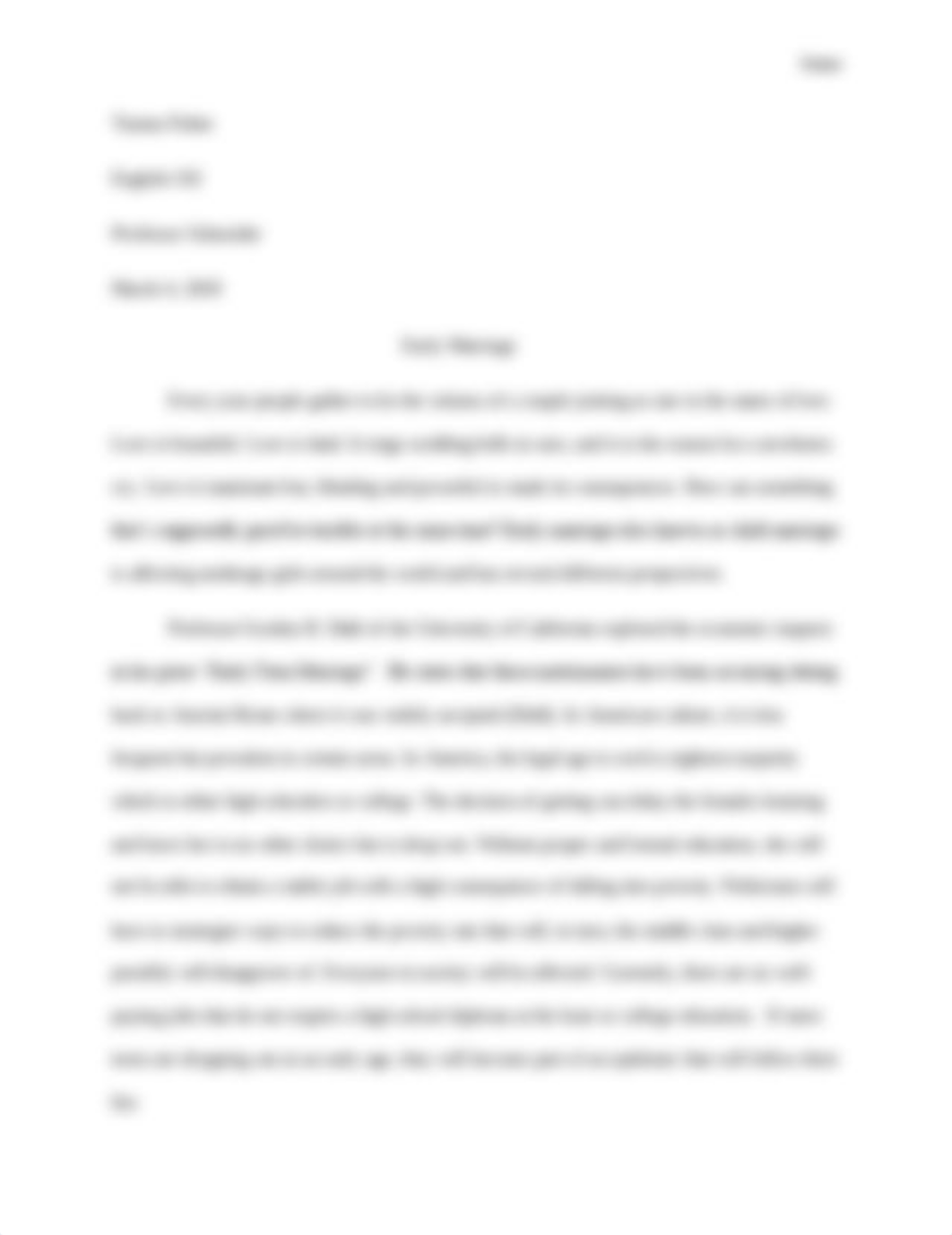 Early marriage - cause and effect essay_dvy11k93iae_page1