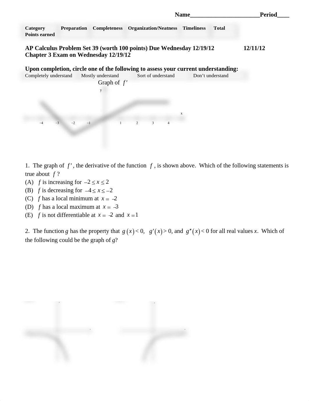 AP Calculus Problem Set 39 Ch3 Review.pdf_dvy2kin5f66_page1