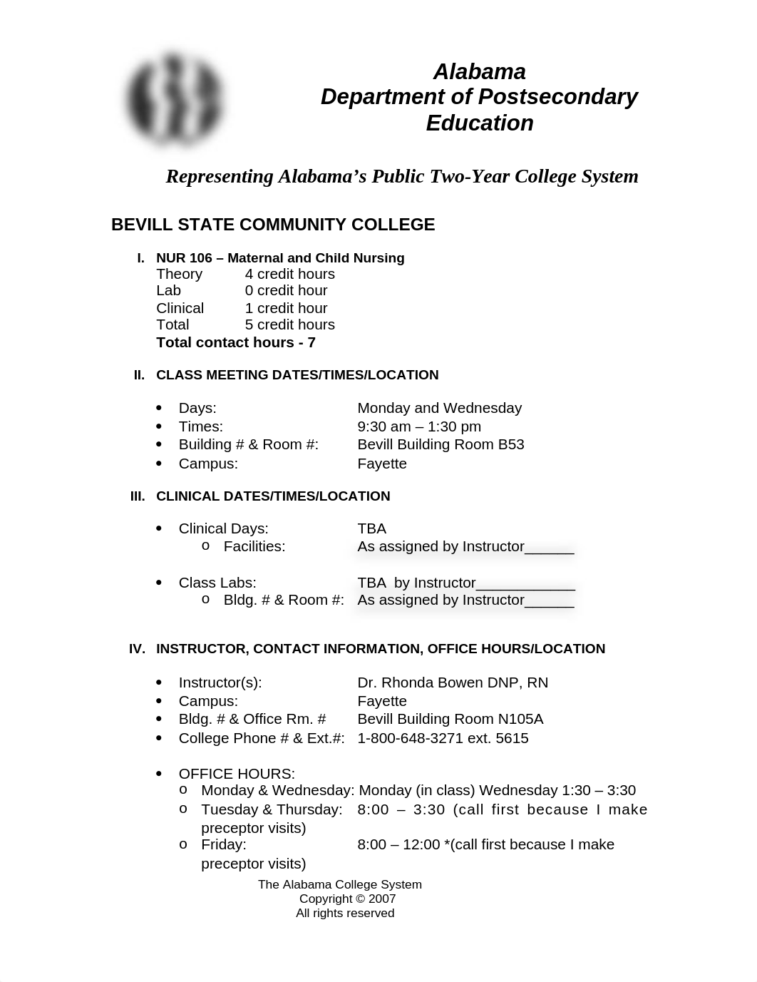 NUR 106 - Maternal and Child Nursing Syllabus - Spring 2014(1)_dvyvmhg3v4h_page1