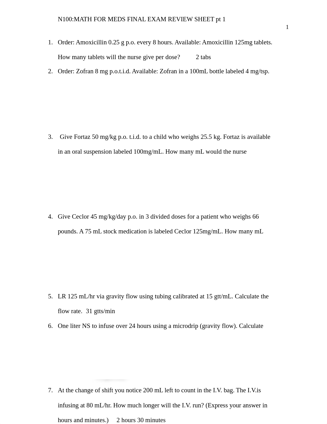 answers FINAL EXAM REVIEW SHEET pt 1.docx_dvz9n4y001w_page1