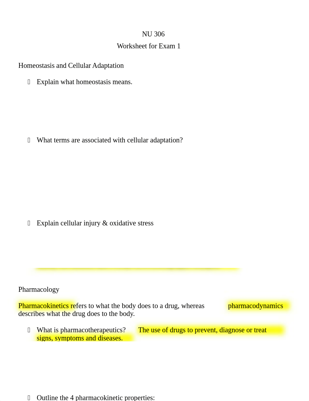 NU 306 -  Worksheet for Exam 1.docx_dvz9yfx4cnk_page1