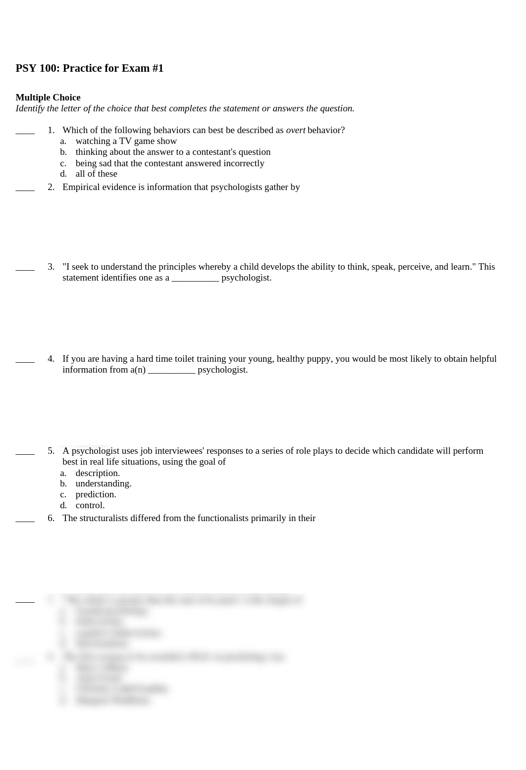 PSY 100 Practice for Exam 1_dvzbekh8dpf_page1