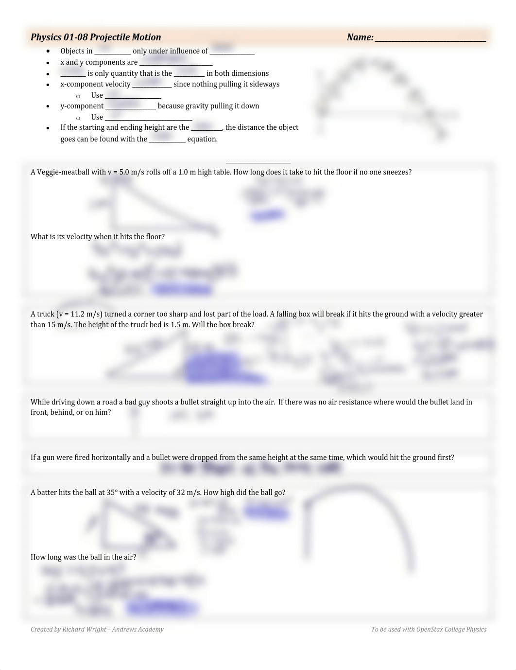 Projectile Motion End of Topic Review (2).pdf_dvzel3xzod9_page1