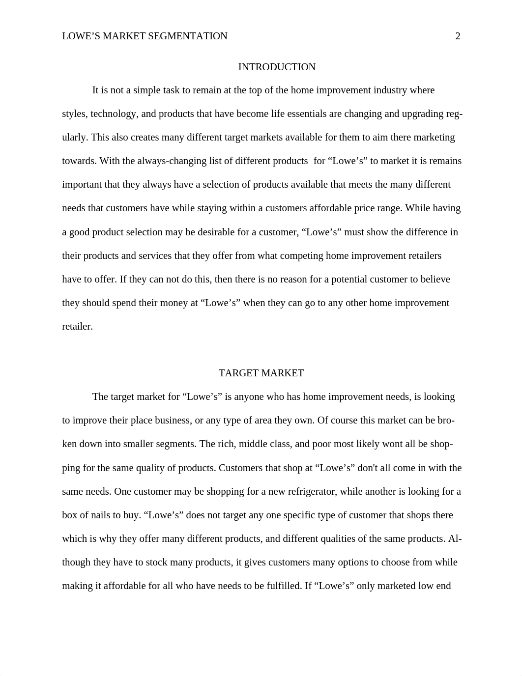 Lowe's Market Segmentation_dvzge3l2cua_page2