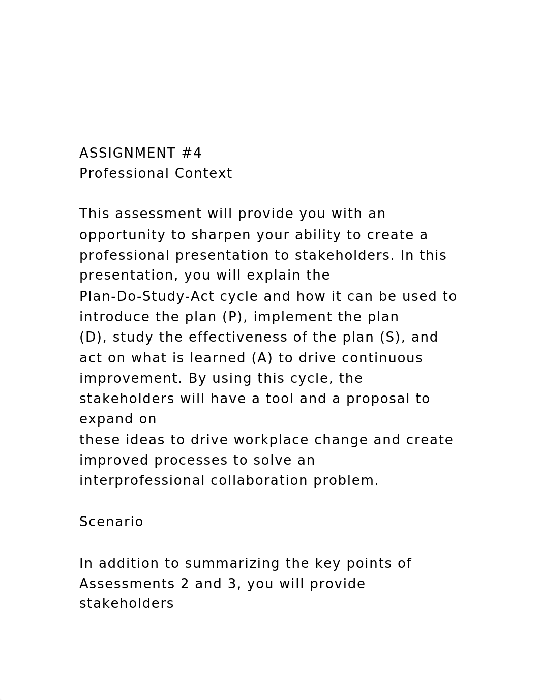 ASSIGNMENT #4Professional ContextThis assessment will pr.docx_dvzl721pwif_page2