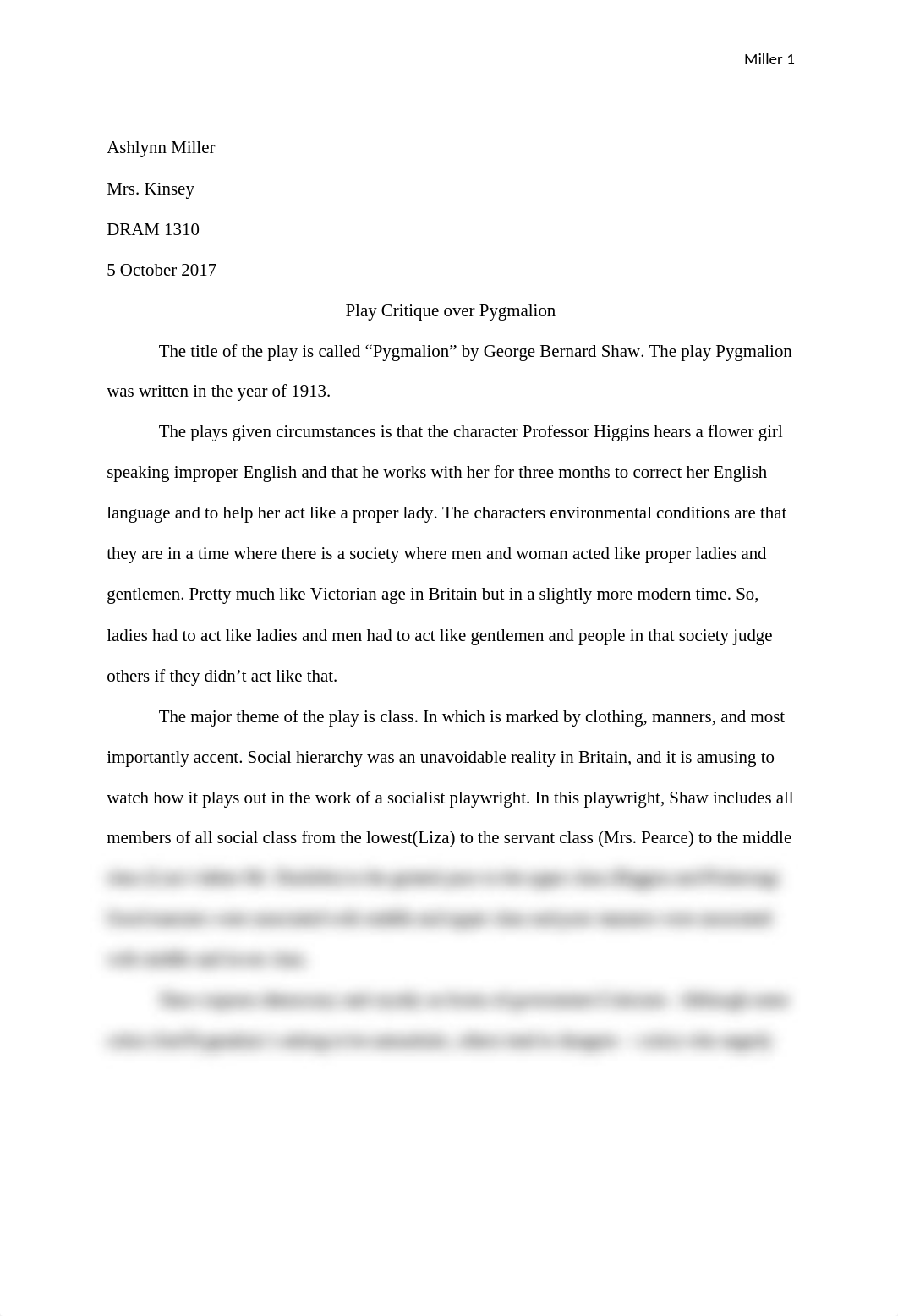 Play Critique over Pygmalion.edited.docx_dvznh575j84_page1