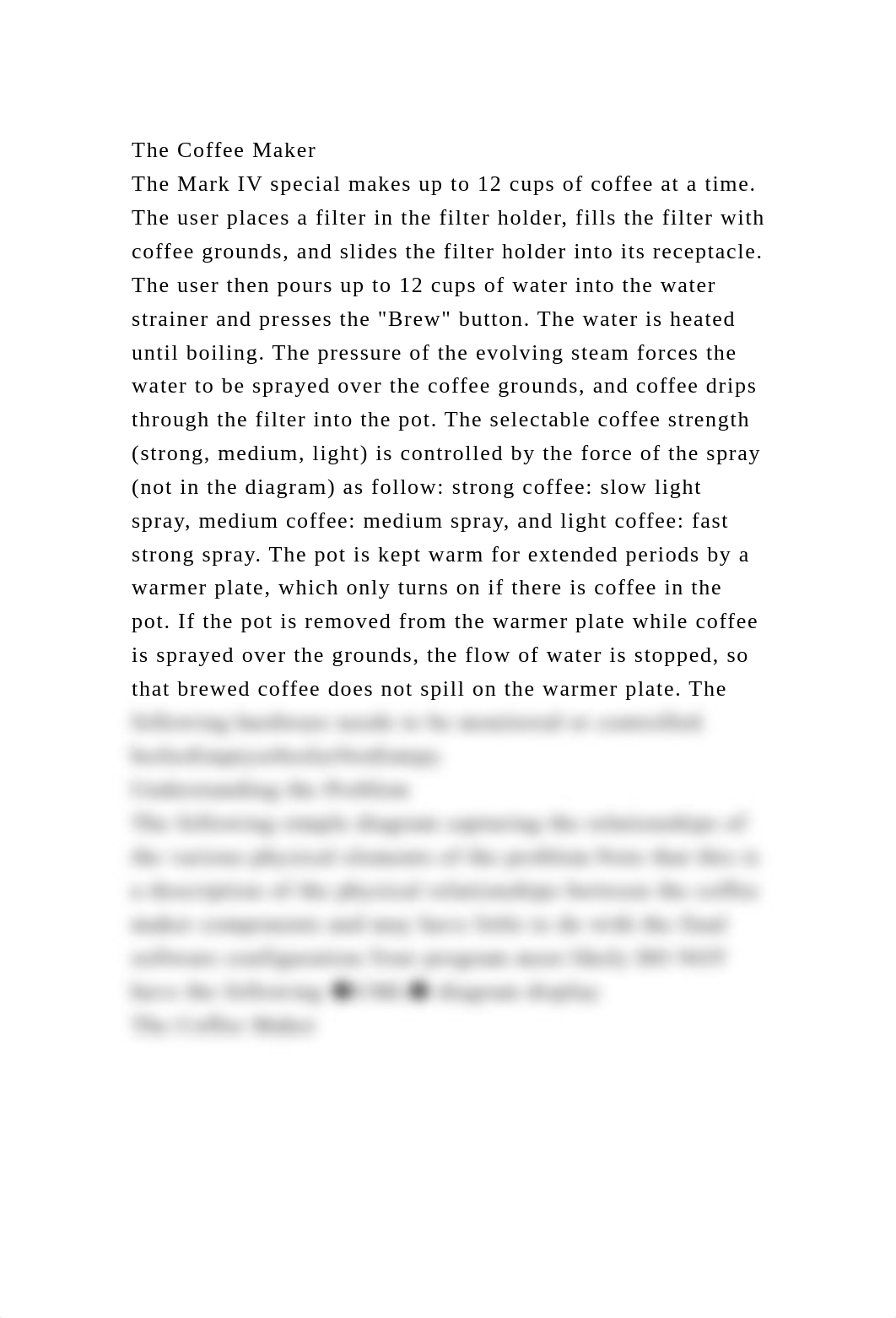 The Coffee MakerThe Mark IV special makes up to 12 cups of coffee .docx_dvzsz5btj0v_page1