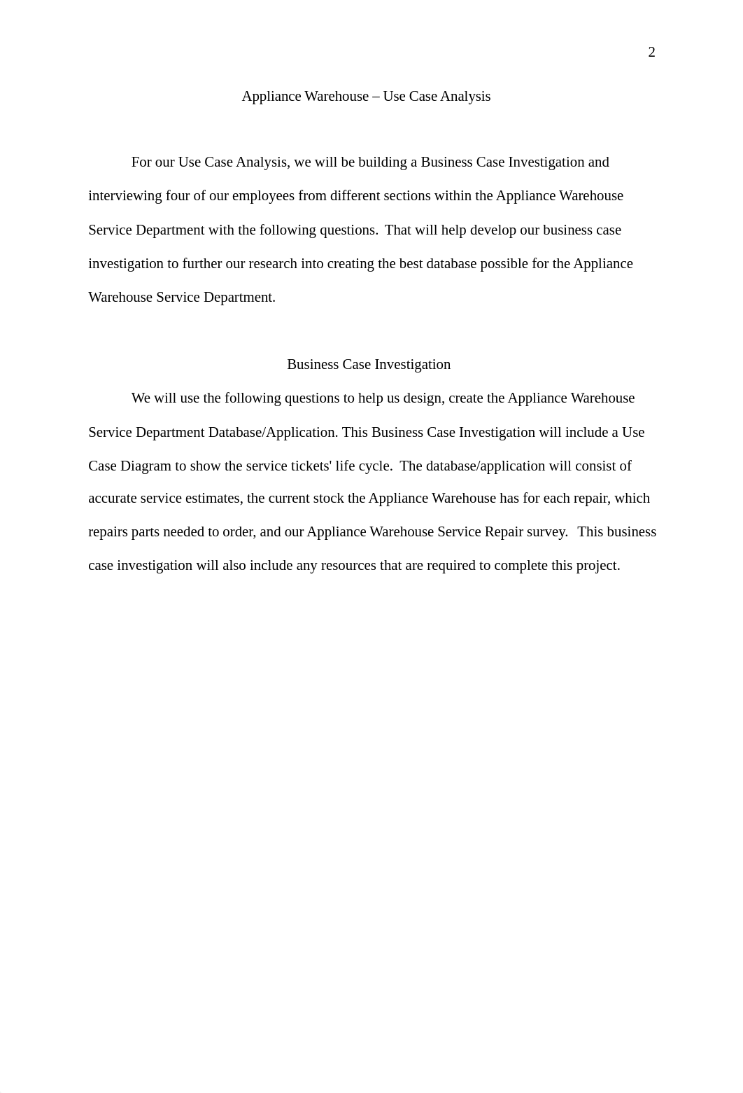 Wk2_Appliance_Warehouse_Use_Case_Analysis_Marisa_NeSmith_Revised.doc_dvzxaqrlsge_page2