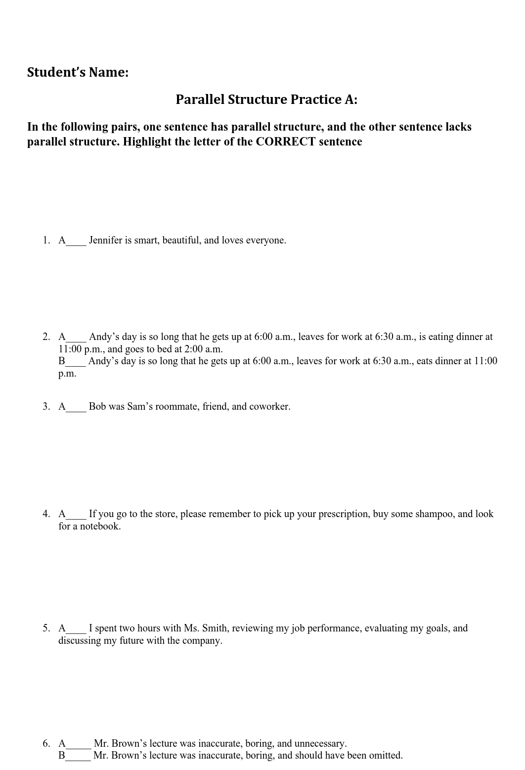 Parallel Structure practice exercise.pdf_dw01c5g1wzc_page1