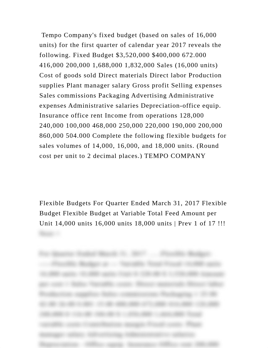 Tempo Companys fixed budget (based on sales of 16,000 units) for the.docx_dw057uv6qua_page2