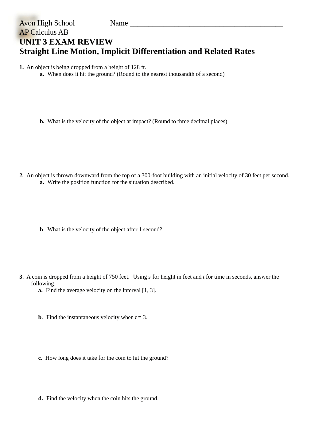 Unit 3 Review 2.5A-2.5B-2.6 - Fall 2014.pdf_dw0gmuer9pb_page1