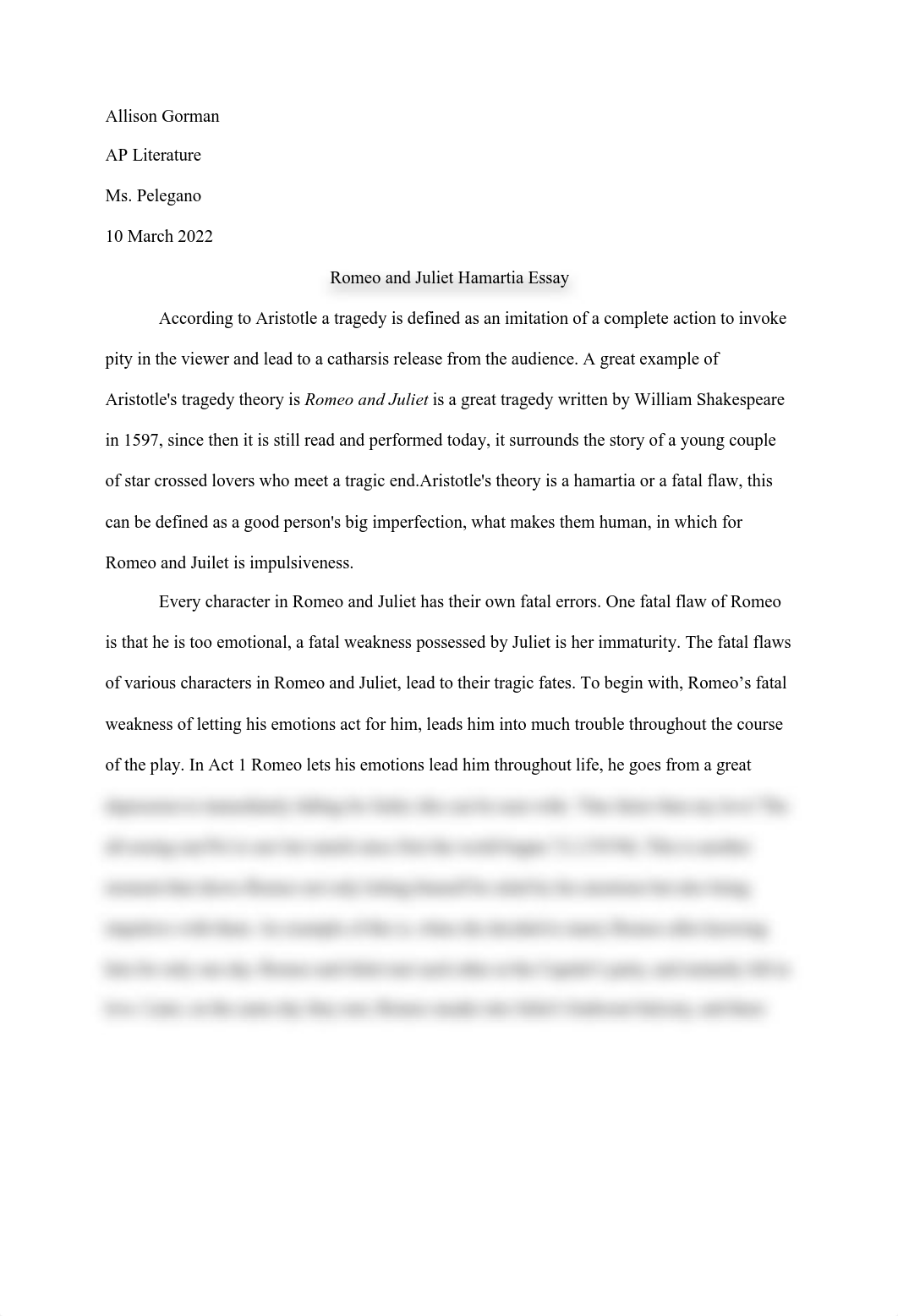 Romeo and Juilet Final Essay.pdf_dw0j8mk9exm_page1