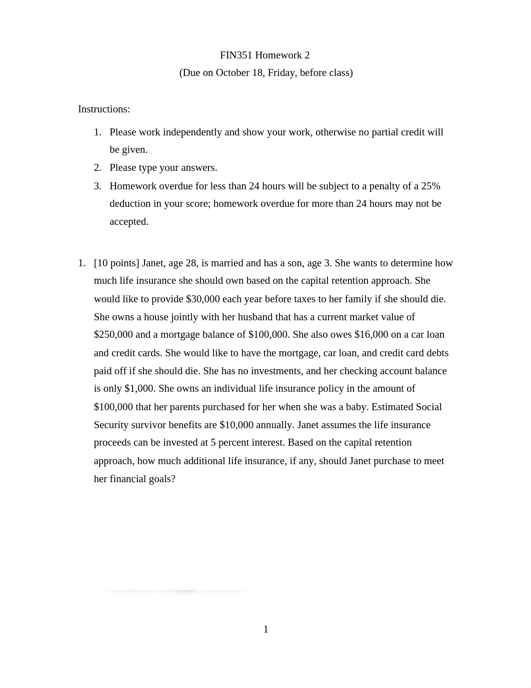 FIN351 Homework 2.docx_dw12vo4fz5y_page1