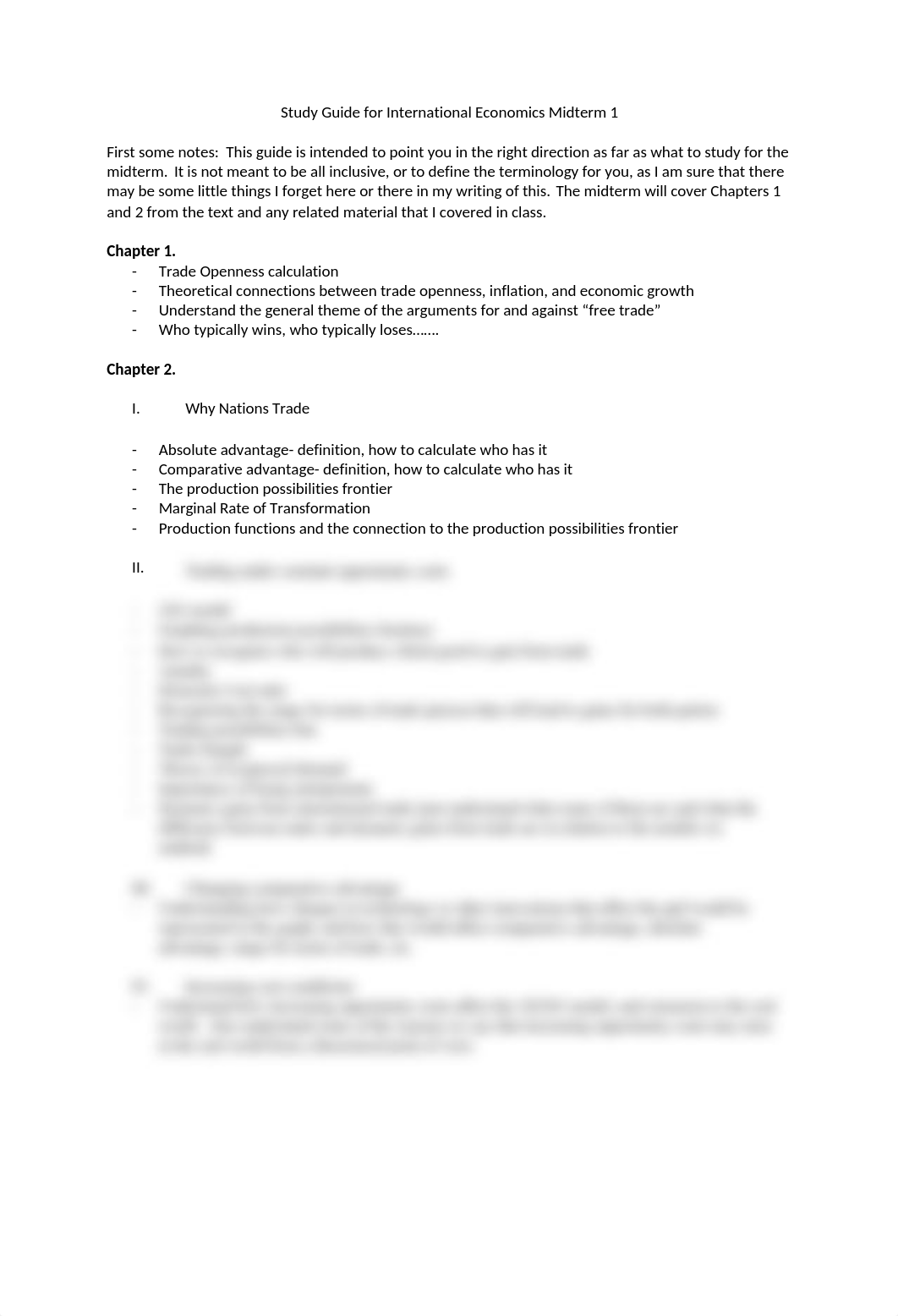 Study Guide for International Economics Midterm 1.docx_dw1btedbbv1_page1