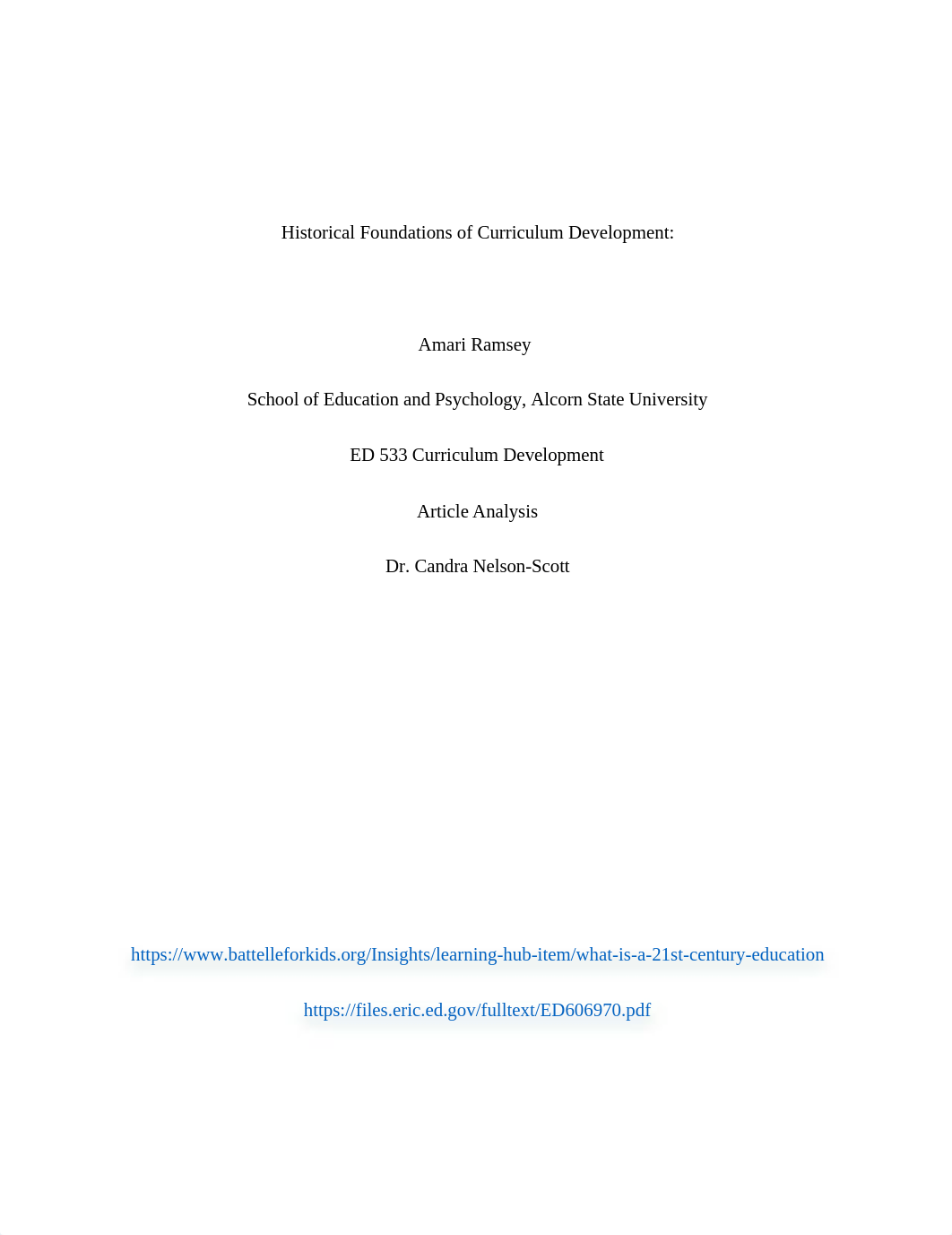 Curriculum Development Article Review 21st Century Education.docx_dw1jyy9ecya_page1