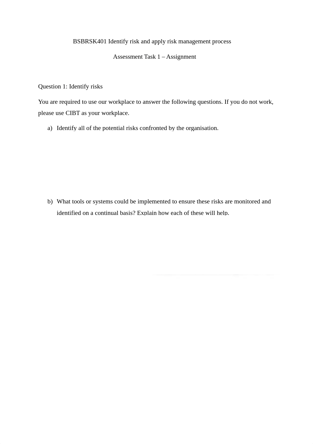 BSBRSK401 Assessment 1.docx_dw1o1vdgmpq_page1