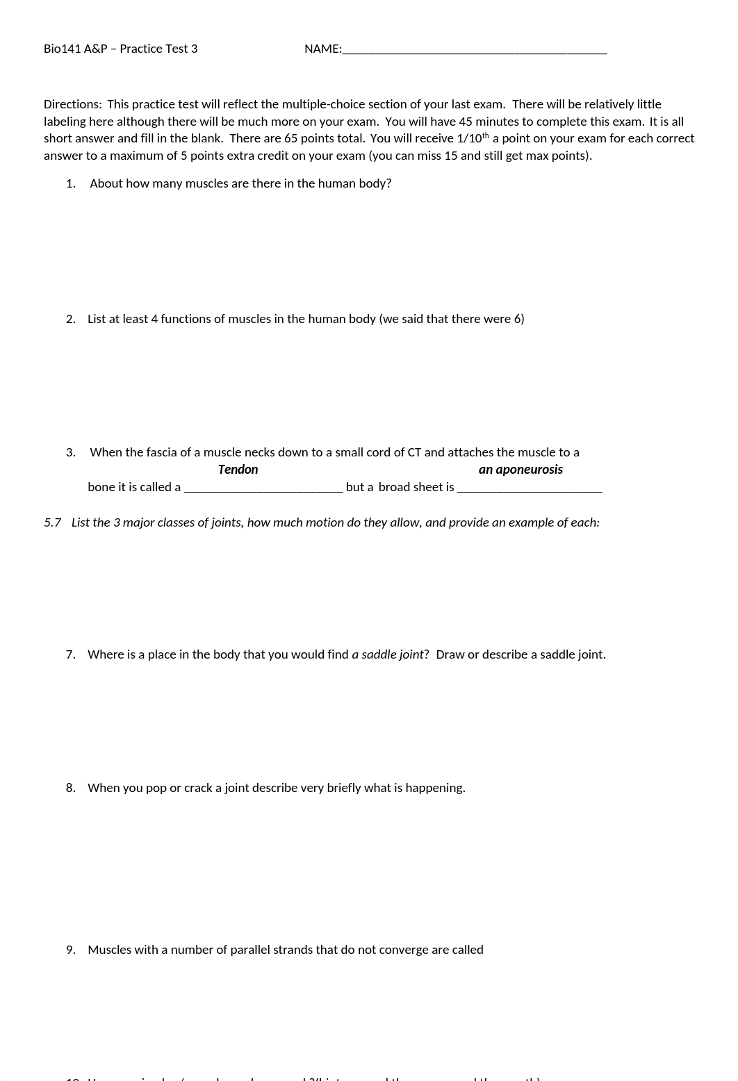 Bio141 Exan 3 Practice Test KEY.docx_dw1vasv76sp_page1