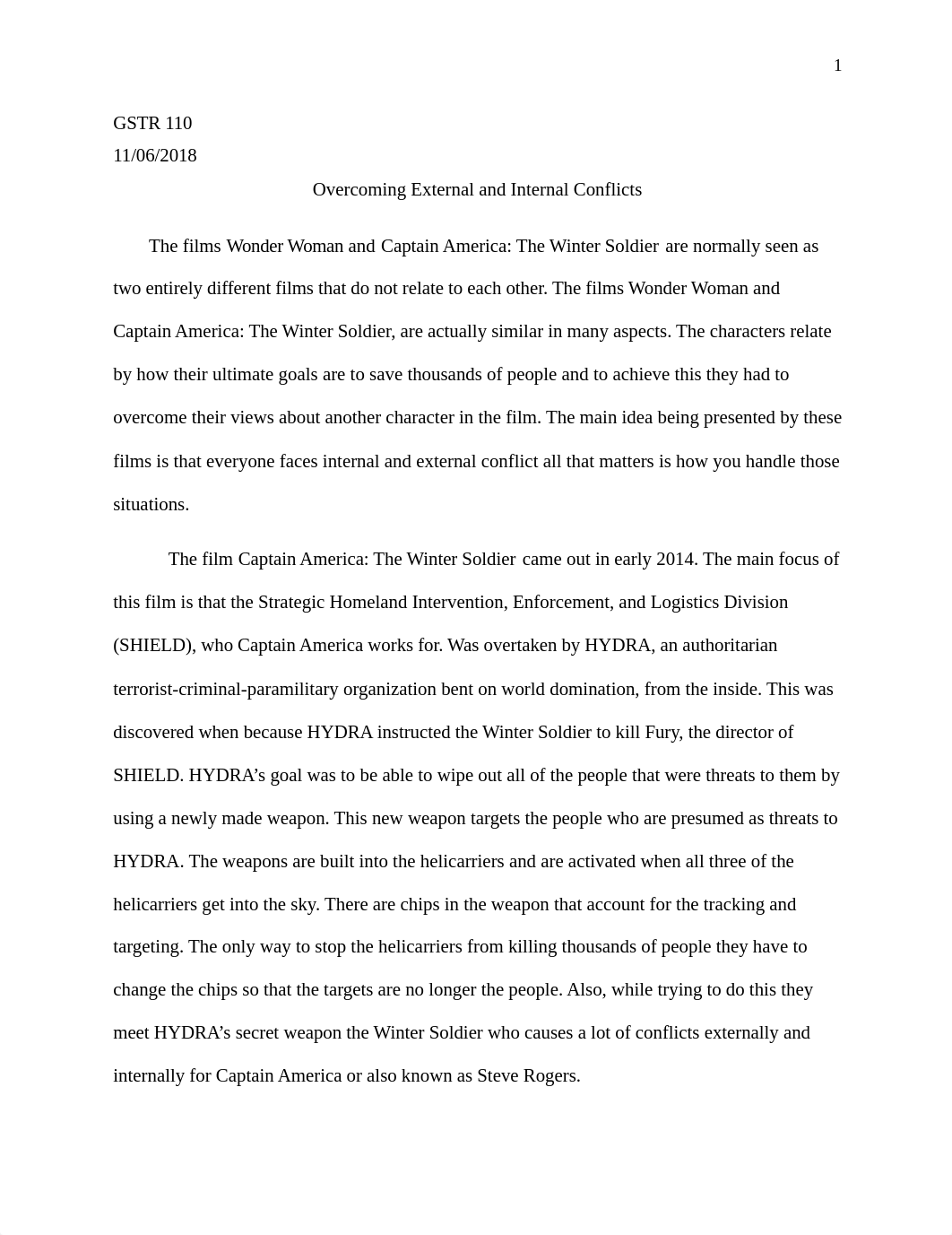 Wonder Woman and Captain America Essay for scholarship.docx_dw257mlosbu_page1